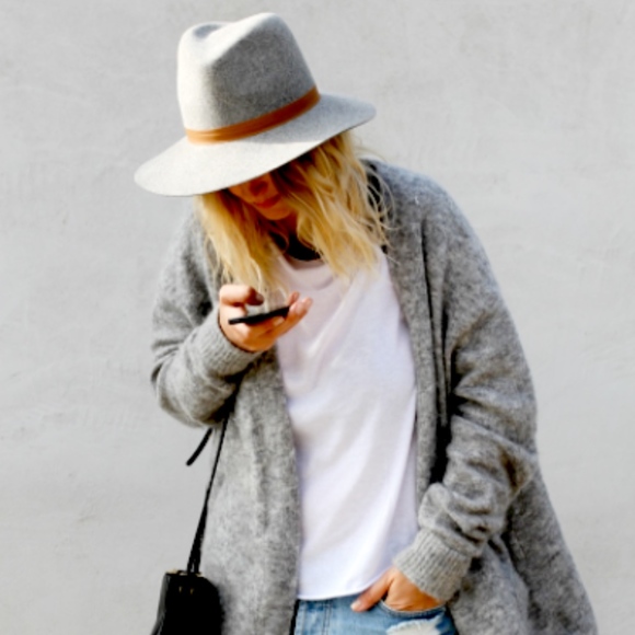 Janessa Leone : Wide Brim Fedora main image 4